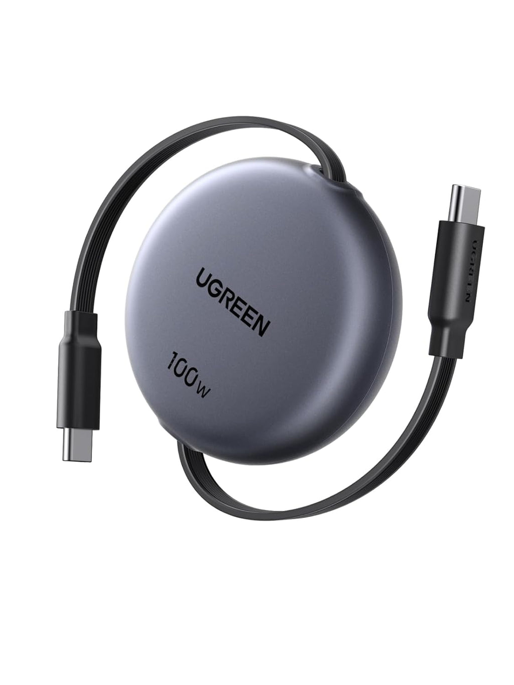 UGREEN Retractable USB C to USB-C Charger Cable 100W Fast Charging.