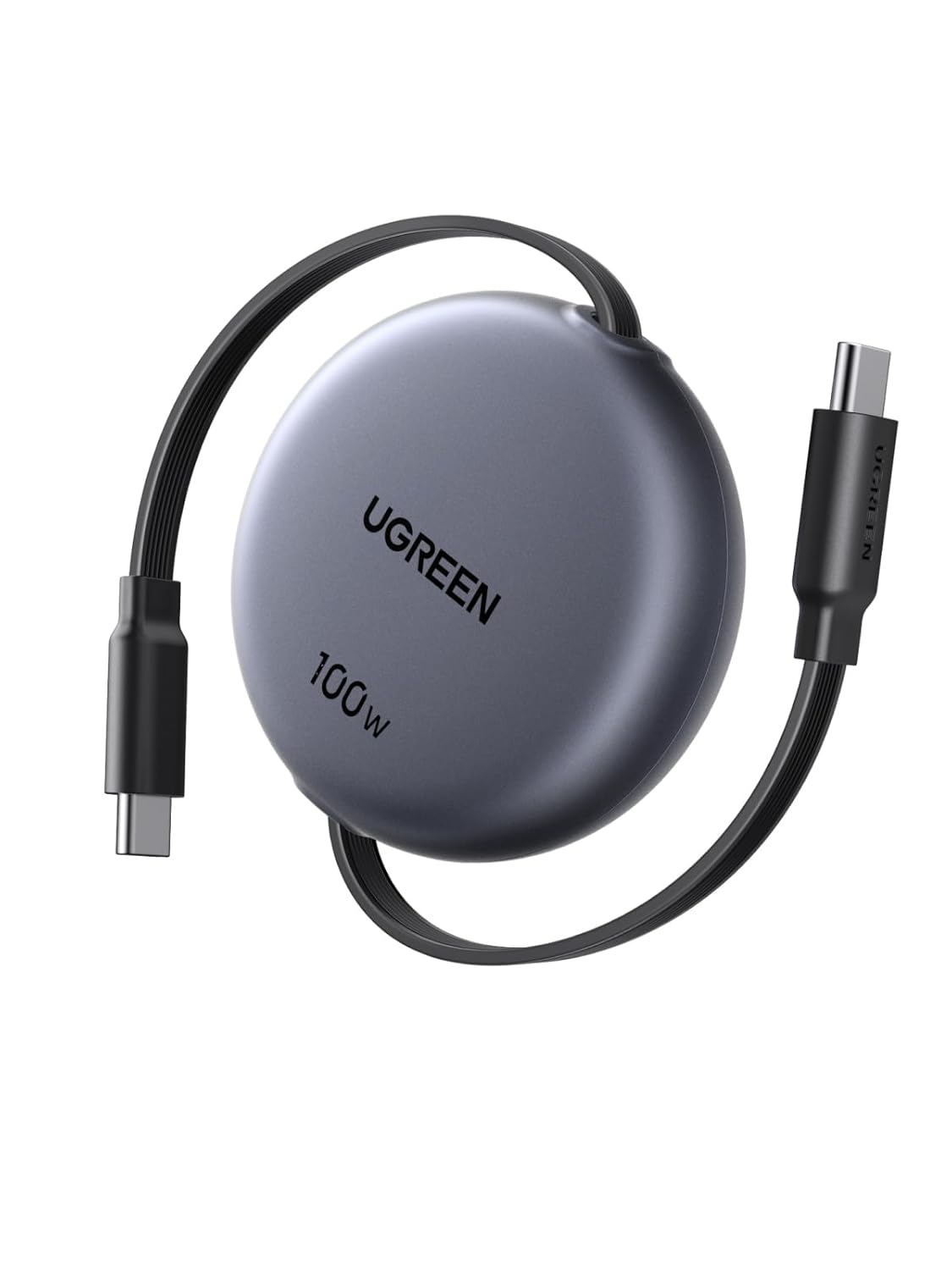 UGREEN Retractable USB C to USB-C Charger Cable 100W Fast Charging.